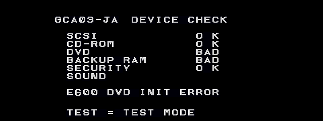 beatmania IIDX 4th style (GCA03 JAA) Title Screen