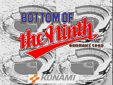 Bottom of the Ninth (version T) Title Screen