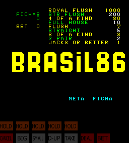 Brasil 86 Title Screen
