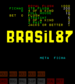 Brasil 87 Title Screen