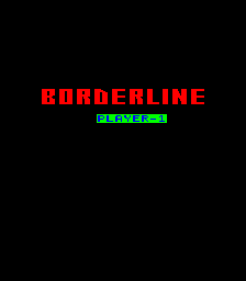 Borderline (Sidam bootleg) Title Screen