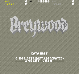 Breywood (Japan revision 2) Title Screen