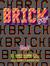 Brick Zone (v6.0, Joystick) Title Screen