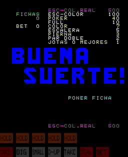 Buena Suerte (Spanish, set 4) Title Screen