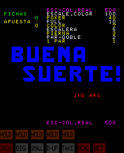 Buena Suerte (Spanish, set 10) Title Screen