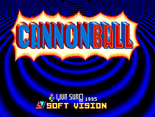 Cannon Ball (Yun Sung, horizontal) Title Screen