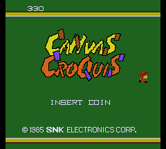 Canvas Croquis Title Screen