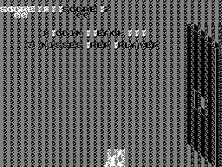 Cannonball (Atari, prototype) Title Screen