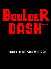 Boulder Dash (DECO Cassette) (US) Title Screen