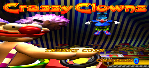 Crazzy Clownz (Version 1.0) Title Screen