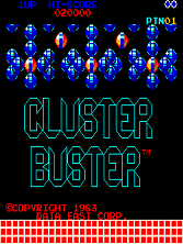 Cluster Buster (DECO Cassette) (US) Title Screen