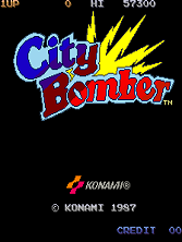City Bomber (World) Title Screen
