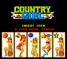 Country Girl (Japan set 1) Title Screen