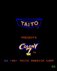 Colony 7 (set 1) Title Screen