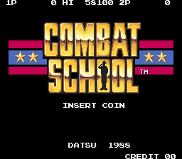 Combat School (bootleg) Title Screen