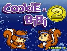 Cookie & Bibi 2 Title Screen