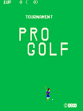 Tournament Pro Golf (DECO Cassette) (US) Title Screen