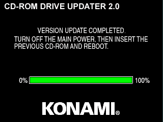 CD-ROM Drive Updater 2.0 (700B04) Title Screen