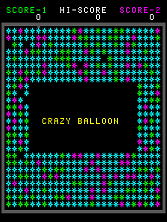 Crazy Balloon (set 1) Title Screen