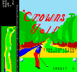 Crowns Golf (834-5419-04) Title Screen
