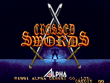 Play Arcade Crossed Swords (ALM-002)(ALH-002) Online in your browser 