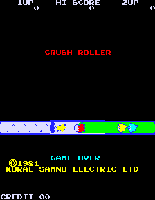 Crush Roller (set 1) Title Screen