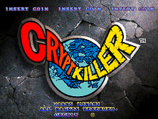 Crypt Killer (GQ420 UAA) Title Screen