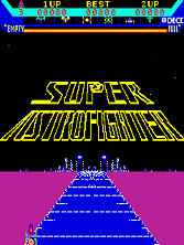Super Astro Fighter (DECO Cassette) (US) Title Screen
