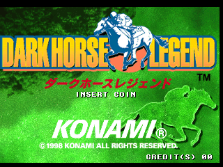 Dark Horse Legend (GX706 VER. JAA) Title Screen