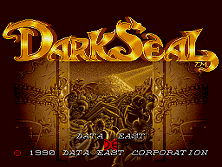 Dark Seal (World revision 3) Title Screen