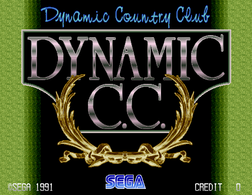 Dynamic Country Club (Japan, ROM Based) Title Screen