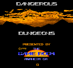 Dangerous Dungeons (set 1) Title Screen