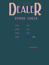 The Dealer Title Screen