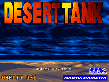Desert Tank Title Screen
