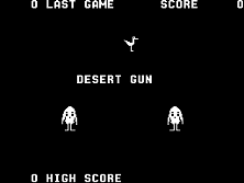 Desert Gun Title Screen