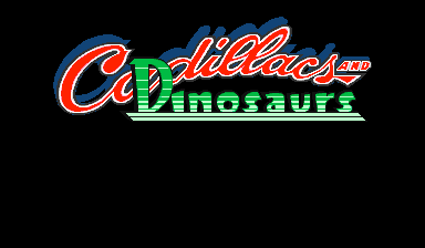 Cadillacs and Dinosaurs (Bootleg with PIC16c57, Set 1) Title Screen
