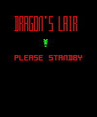 Dragon's Lair (European) Title Screen
