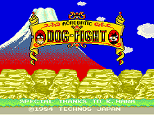 Acrobatic Dog-Fight Title Screen