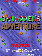 Dr. Toppel's Adventure (World) Title Screen