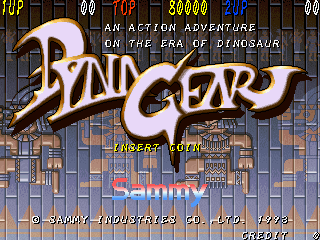 Dyna Gear Title Screen