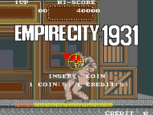 Empire City: 1931 (bootleg?) Title Screen
