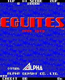 Equites Title Screen