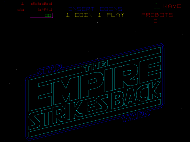 The Empire Strikes Back Title Screen