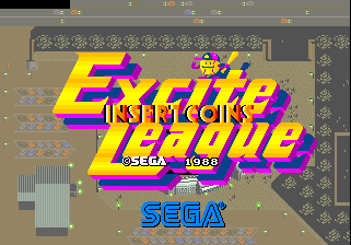 Excite League (FD1094 317-0079) Title Screen