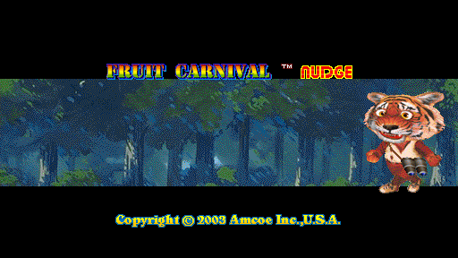 Fruit Carnival Nudge (Version 2.1 Dual) Title Screen
