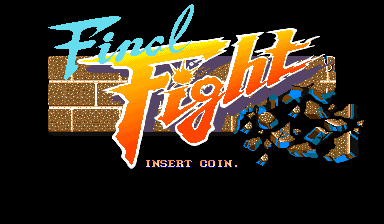 Street Smart / Final Fight (Japan, hack) Title Screen