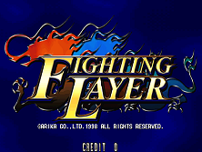 Fighting Layer (Japan, FTL1/VER.A) Title Screen