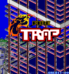Fire Trap (Japan bootleg) Title Screen