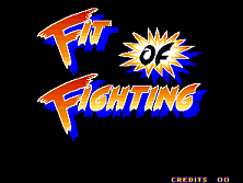 Fit of Fighting Title Screen