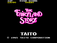 The FairyLand Story Title Screen